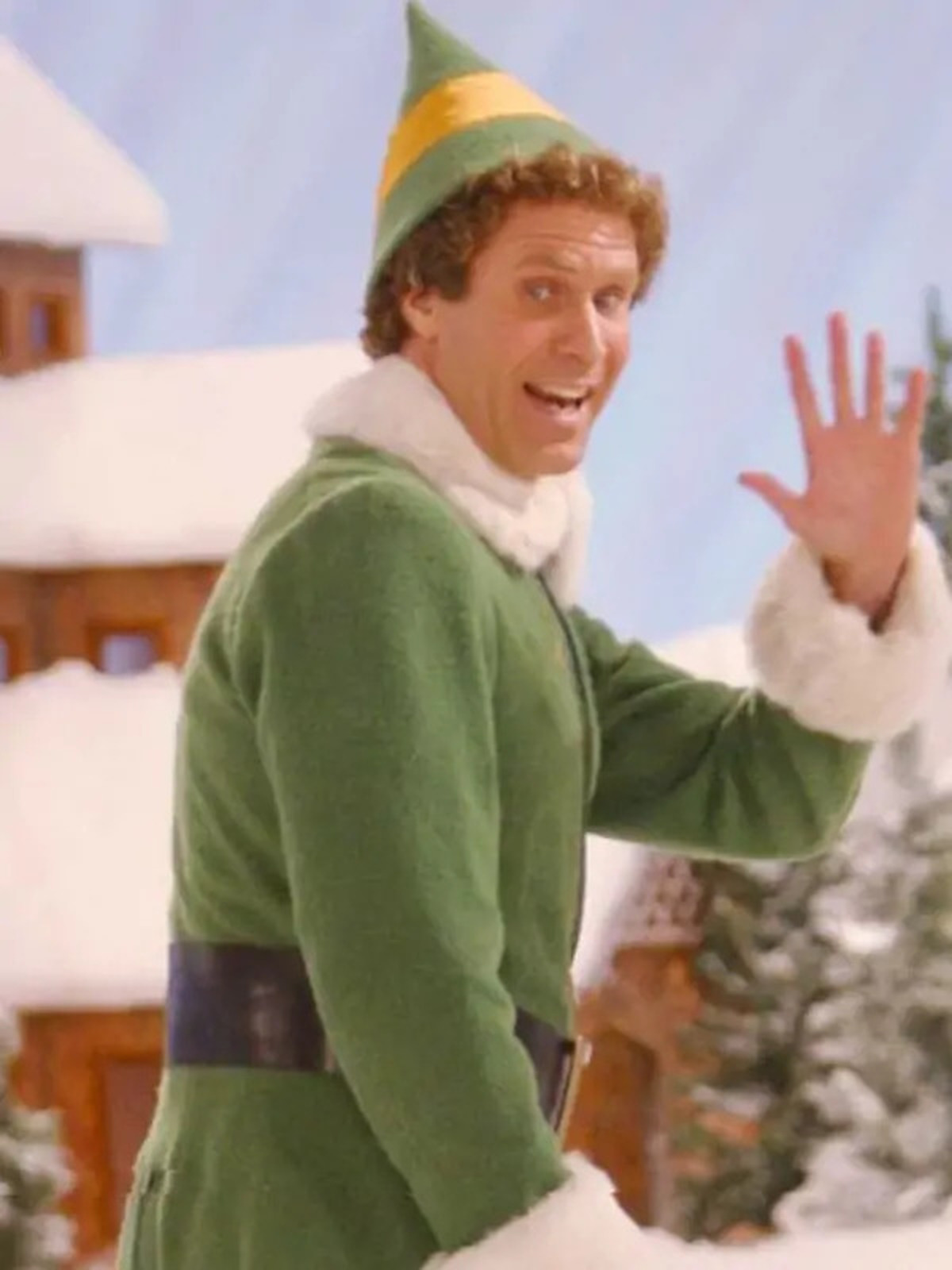 Buddy Elf Will Ferrell Costume Coat