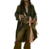 Captain Jack Sparrow Pirates of the Caribbean Wool Coat