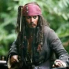 Captain Jack Sparrow Pirates of the Caribbean Wool Coat