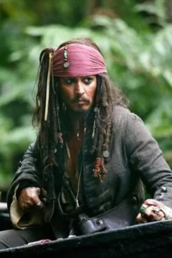 Captain Jack Sparrow Pirates of the Caribbean Wool Coat
