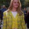 Cher Horowitz Clueless Yellow Costume Blazer