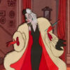 Cruella De Vil 101 Dalmatians Shearling Costume Coat