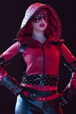 Descendants The Rise Of Red Kylie Cantrall Hooded Leather Jacket