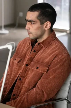 Elite S8 Omar Shanaa Brown Jacket
