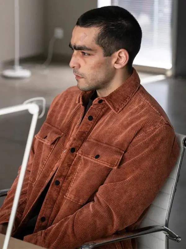 Elite S8 Omar Shanaa Brown Jacket