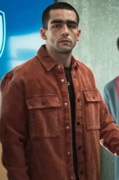 Elite S8 Omar Shanaa Brown Jacket