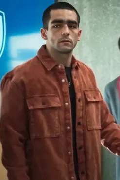 Elite S8 Omar Shanaa Brown Jacket