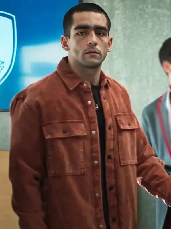 Elite S8 Omar Shanaa Brown Jacket