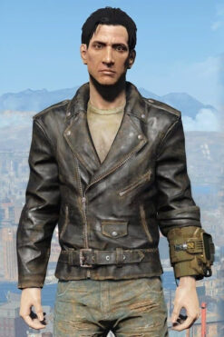 Fallout 4 Atom Cats Biker Leather Jacket