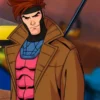 Gambit X-Men 97 Trench Coat