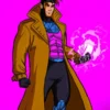 Gambit X-Men 97 Trench Coat