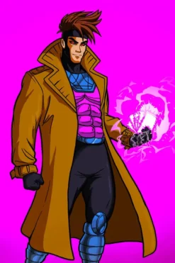 Gambit X-Men 97 Trench Coat
