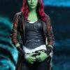 Gamora Guardians of the Galaxy Vol 2 Leather Coat