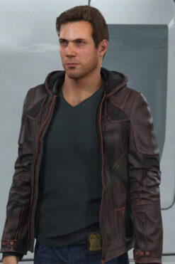 Gavin Reed Detroit Become Human Leather Jacket