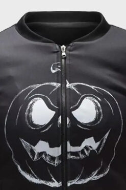 Halloween Party Varsity Cotton Jacket