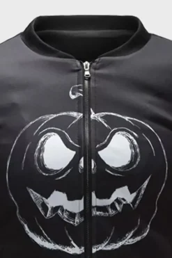Halloween Party Varsity Cotton Jacket