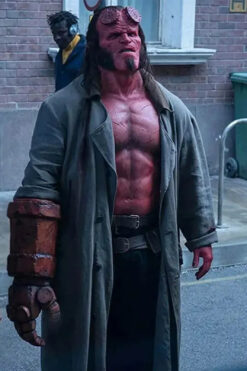 Hellboy David Harbour Trench Coat