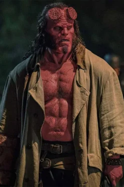 Hellboy David Harbour Trench Coat