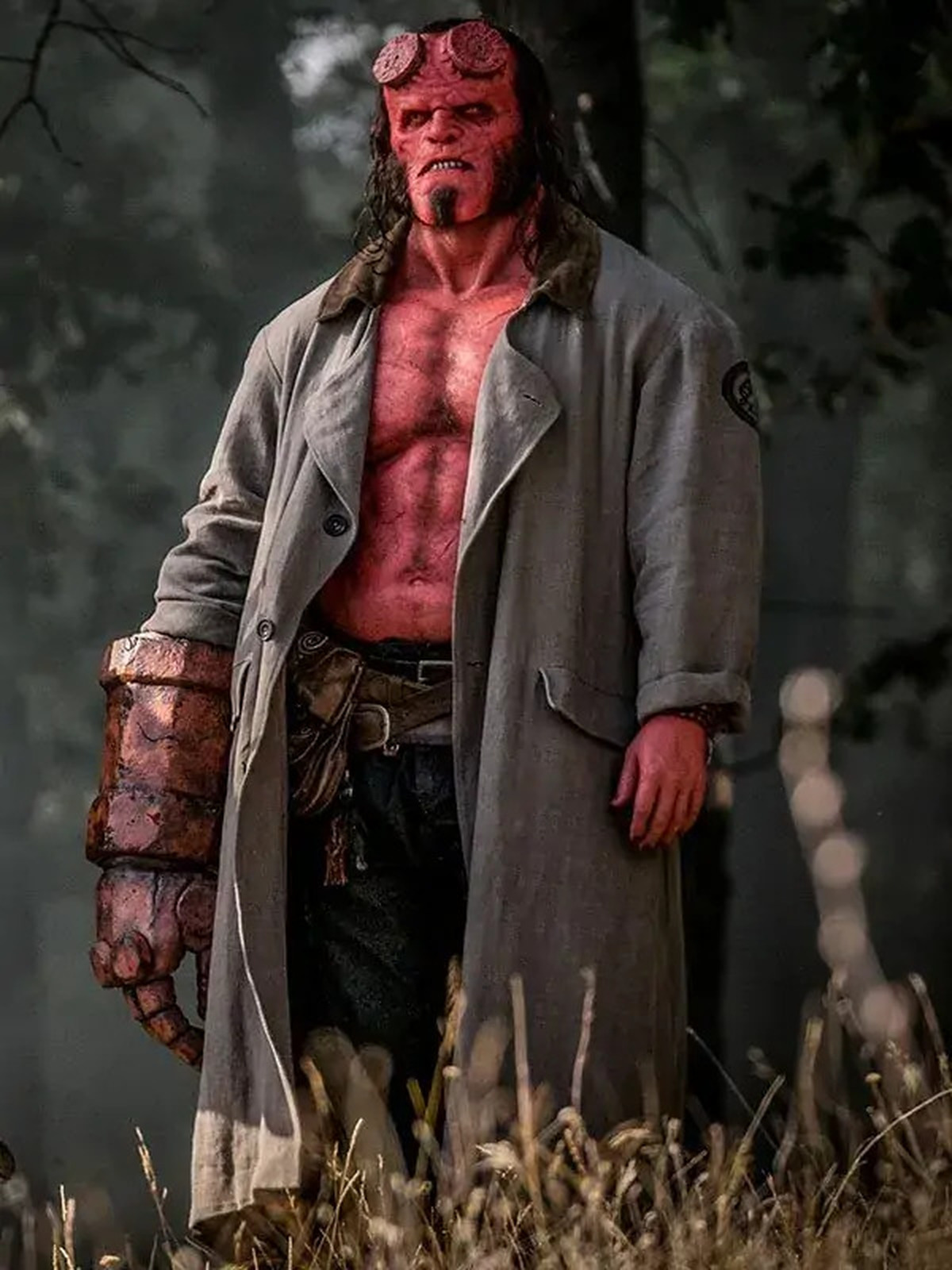 Hellboy David Harbour Trench Coat