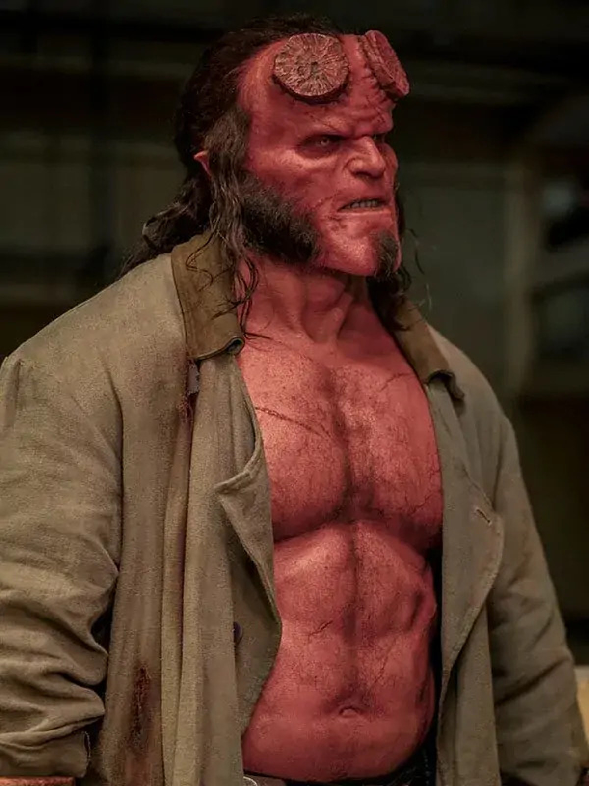 Hellboy David Harbour Trench Coat
