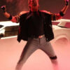 Hoff 9000 Kung Fury David Hasselhoff Leather Jacket