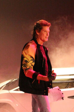 Hoff 9000 Kung Fury David Hasselhoff Leather Jacket