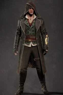 Jacob Frye Assassin's Creed Syndicate Leather Long Coat
