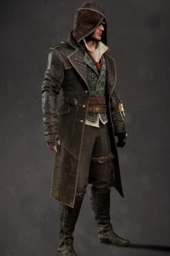 Jacob Frye Assassin's Creed Syndicate Leather Long Coat