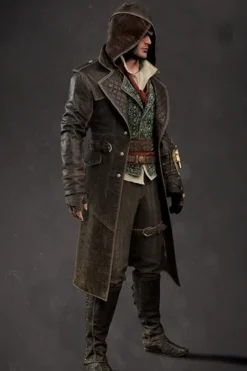 Jacob Frye Assassin's Creed Syndicate Leather Long Coat