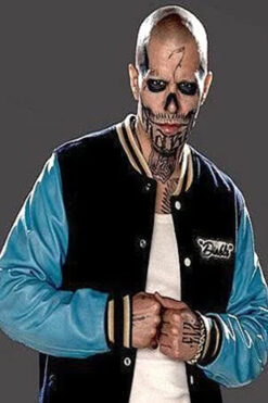 Jay Hernandez Suicide Squad El Diablo Varsity Jacket