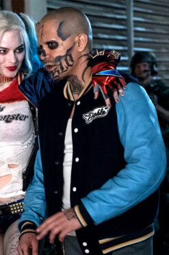 Jay Hernandez Suicide Squad El Diablo Varsity Jacket