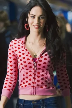 Jennifers Body Megan Fox Polka Heart Jacket