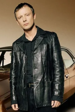 John Simms Life on Mars Sam Tyler Leather Jacket