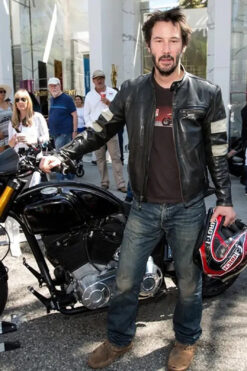 John Wick 2 Keanu Reeves Leather Jacket