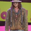 Johnny Depp Brown Leather Jacket