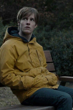 Jonas Kahnwald Dark Hooded Coat