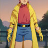 Jubilee X-Men 97 Long Coat