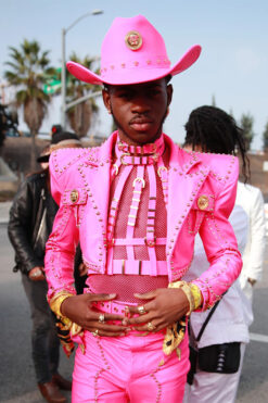 Lil Nas X Grammy Costume Leather Jacket