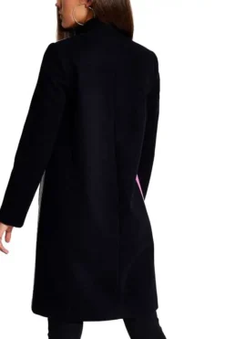 Lily Collins Emily In Paris Block Wool Coat