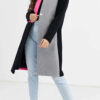 Lily Collins Emily In Paris Block Wool Coat