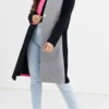 Lily Collins Emily In Paris Block Wool Coat