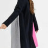 Lily Collins Emily In Paris Block Wool Coat