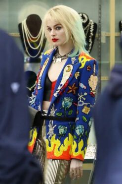 Margot Robbie Birds Of Prey Harley Quinn Blazer