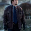 Mark Wahlberg Four Brothers Brown Leather Jacket