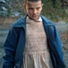 Millie Bobby Brown Stranger Things Eleven Blue Jacket