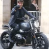 Mission Impossible Fallout Tom Cruise Blue Leather Jacket