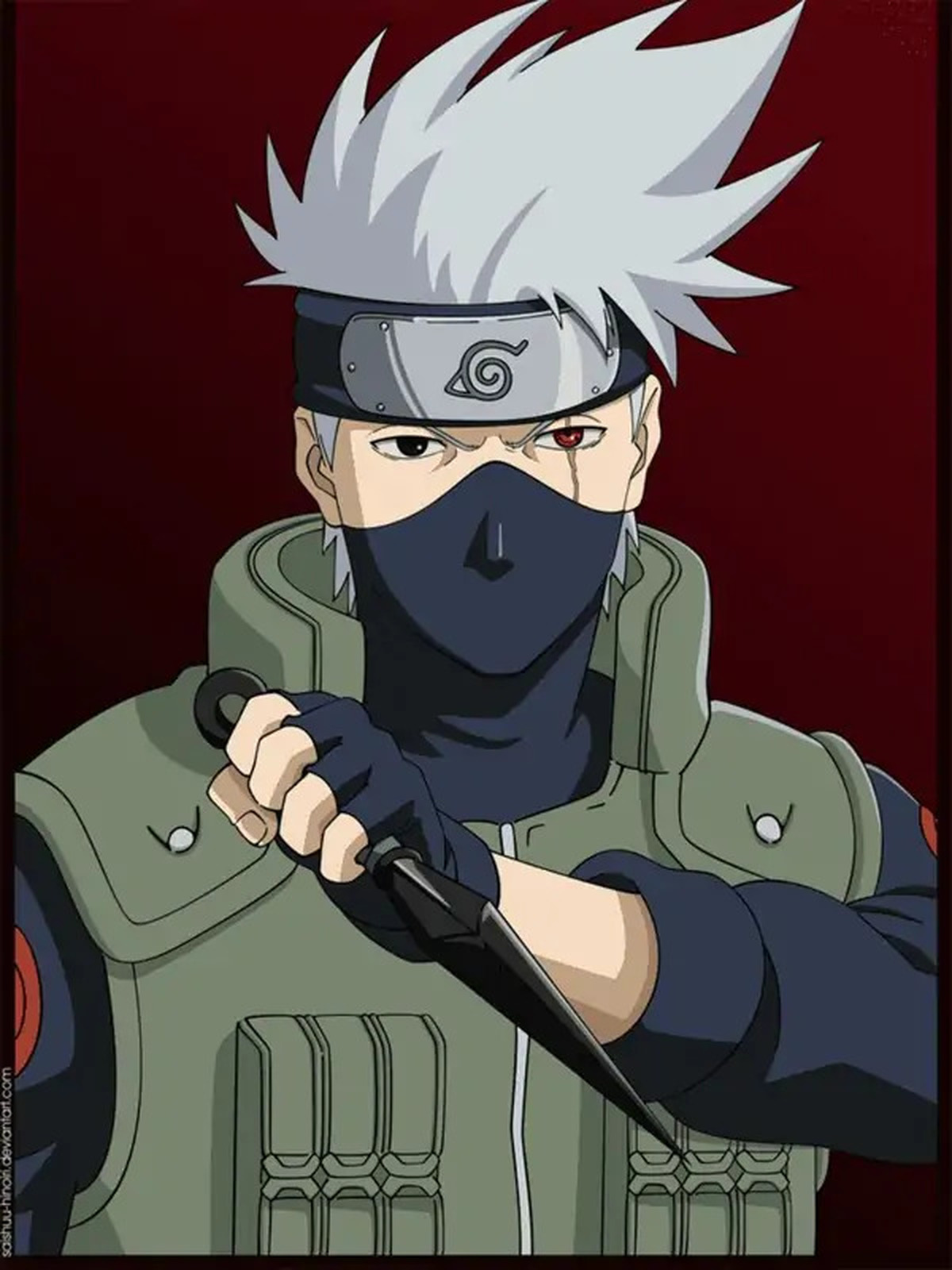 Naruto Kakashi Hatake Cosplay Vest