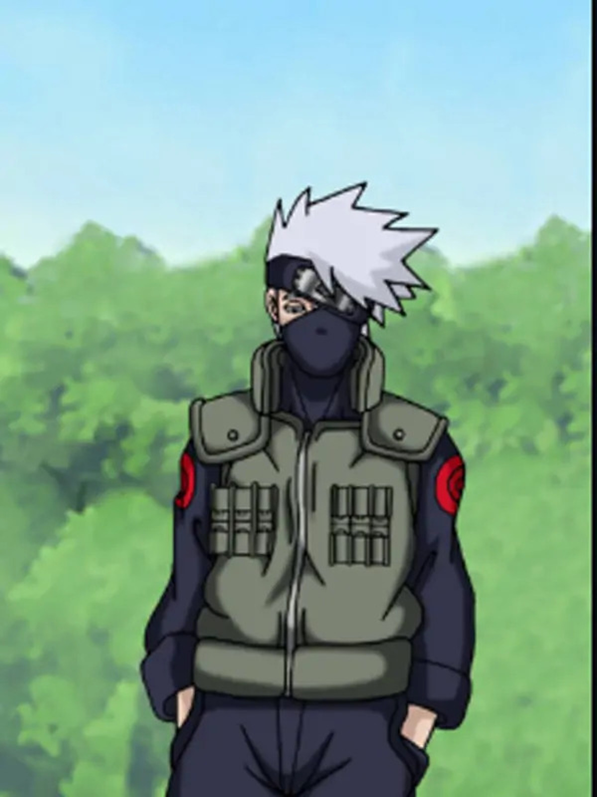 Naruto Kakashi Hatake Cosplay Vest
