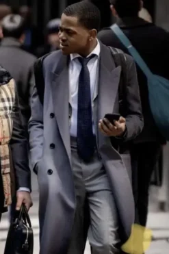 Power Book II Ghost S03 Tariq St Patrick Trench Coat