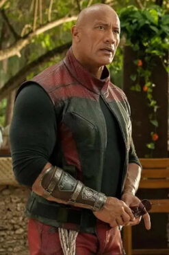 Red One Dwayne Johnson Leather Vest